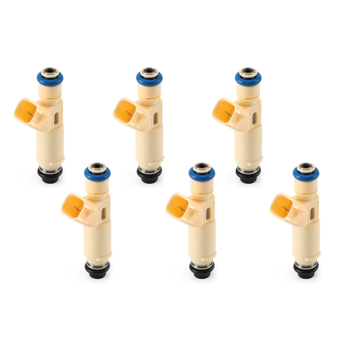 Ford Escape 3.0L V6 2001-2003 195500-3520 6PCS Fuel Injectors YL8E-C7B