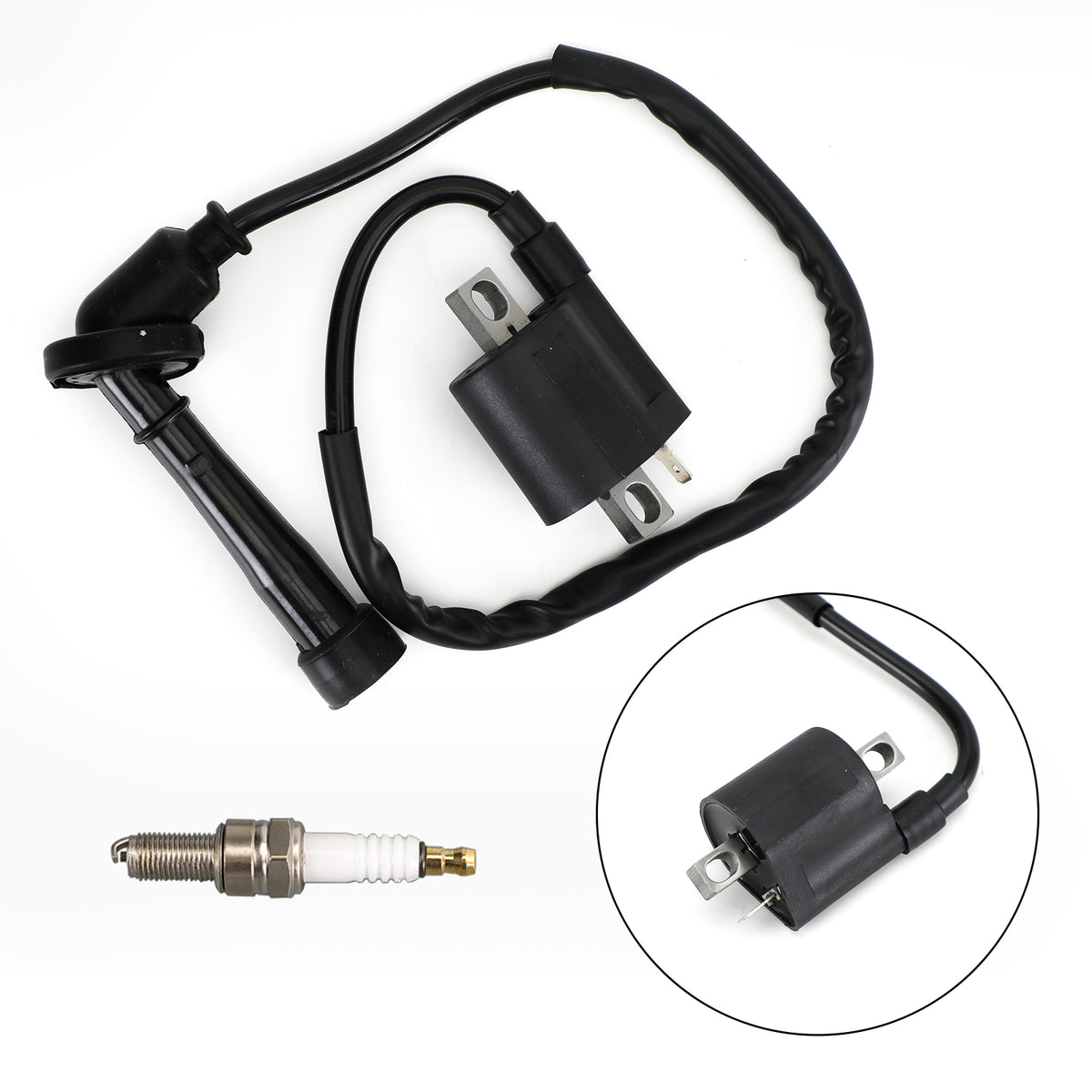 Suzuki LTZ400 LT-Z 400 Quadsport 33410-09F00 Ignition Coil Spark Plug