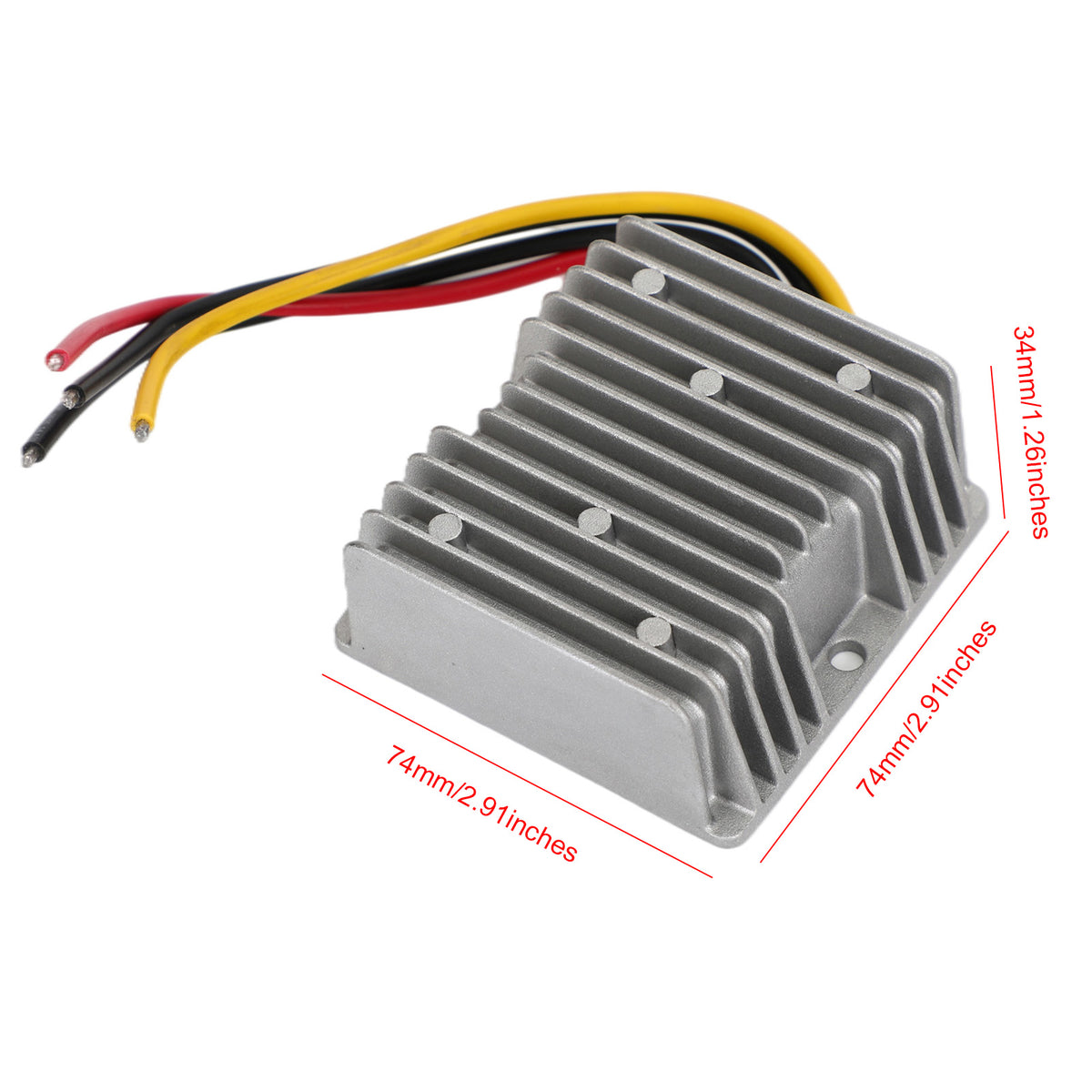 WaterProof 36V/48V to 24V 20A 480W Step Down DC/DC Power Converter Regulator
