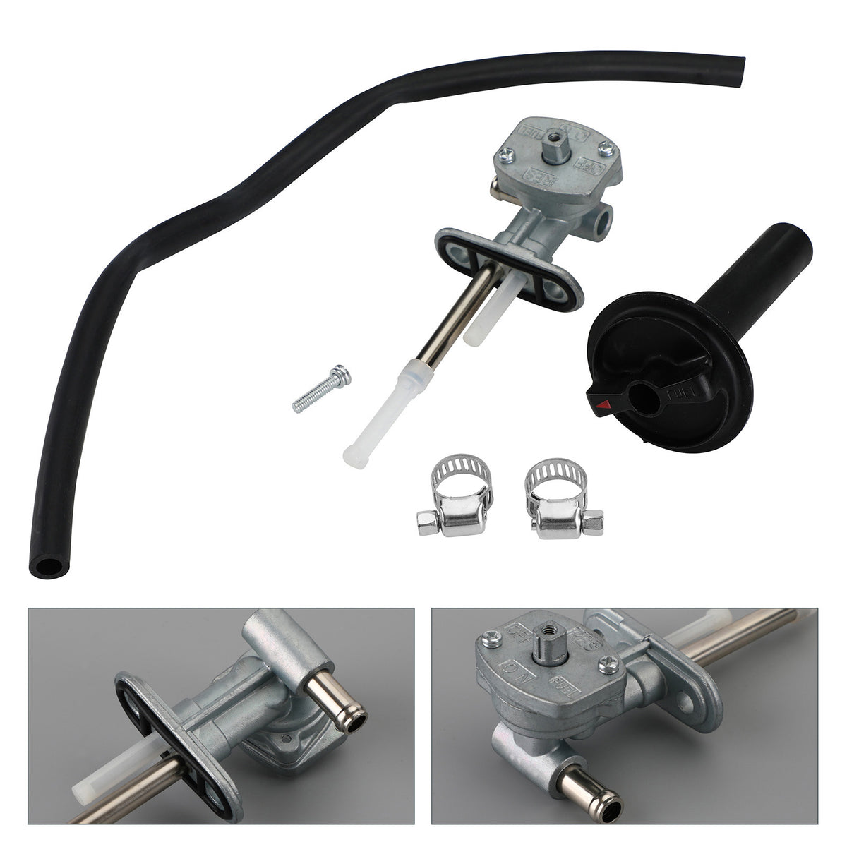 Kawasaki Prairie 360 KVF360 2003-2013 Fuel Valve Petcock & Lever Screw