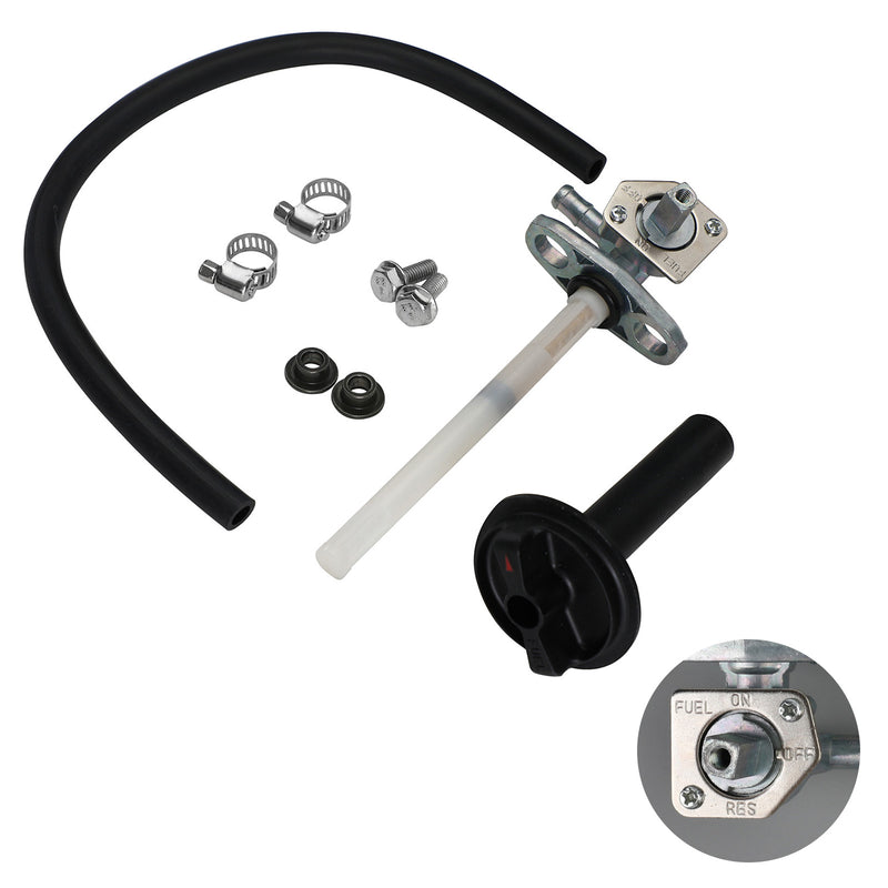Honda Recon 250 Rancher 350 Foreman 500 Fuel Gas Petcock Valve & Lever