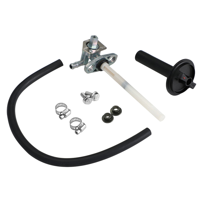 Honda Recon 250 Rancher 350 Foreman 500 Fuel Gas Petcock Valve & Lever