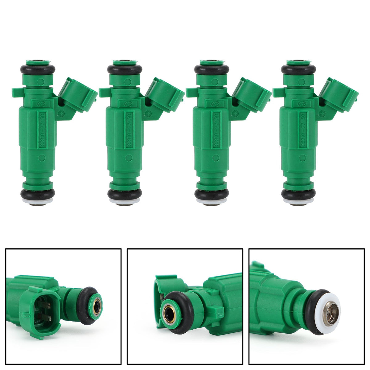 Hyundai Accent 1.6L L4 2006-2011 4PCS Fuel Injectors 35310-37150