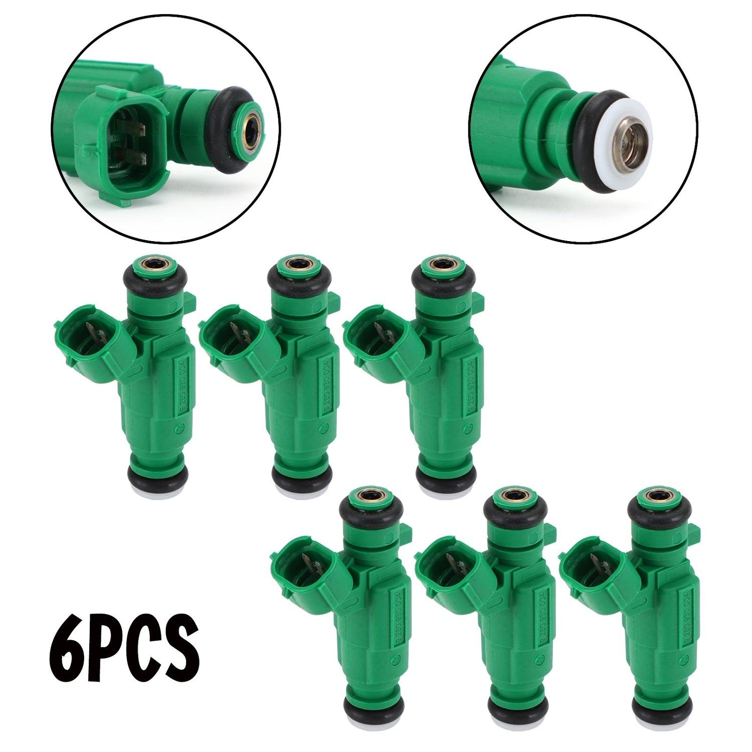 Hyundai Santa Fe 2.7L/3.5L V6 2001-2006 6PCS Fuel Injectors 9260930004