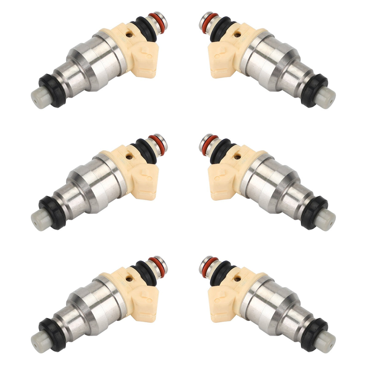 for Mitsubishi Mirage Montero Galant Sigma Eclipse FJ128 6PCS Fuel Injector