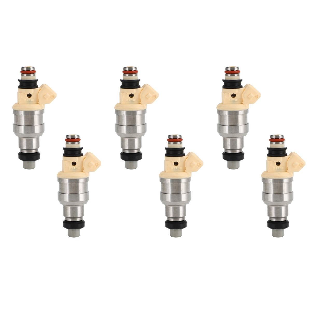for Mitsubishi Mirage Montero Galant Sigma Eclipse FJ128 6PCS Fuel Injector