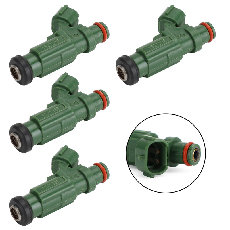 For Yamaha F150 Outboard 2004-2013 4PCS Fuel Injector 63P-13761-00-00