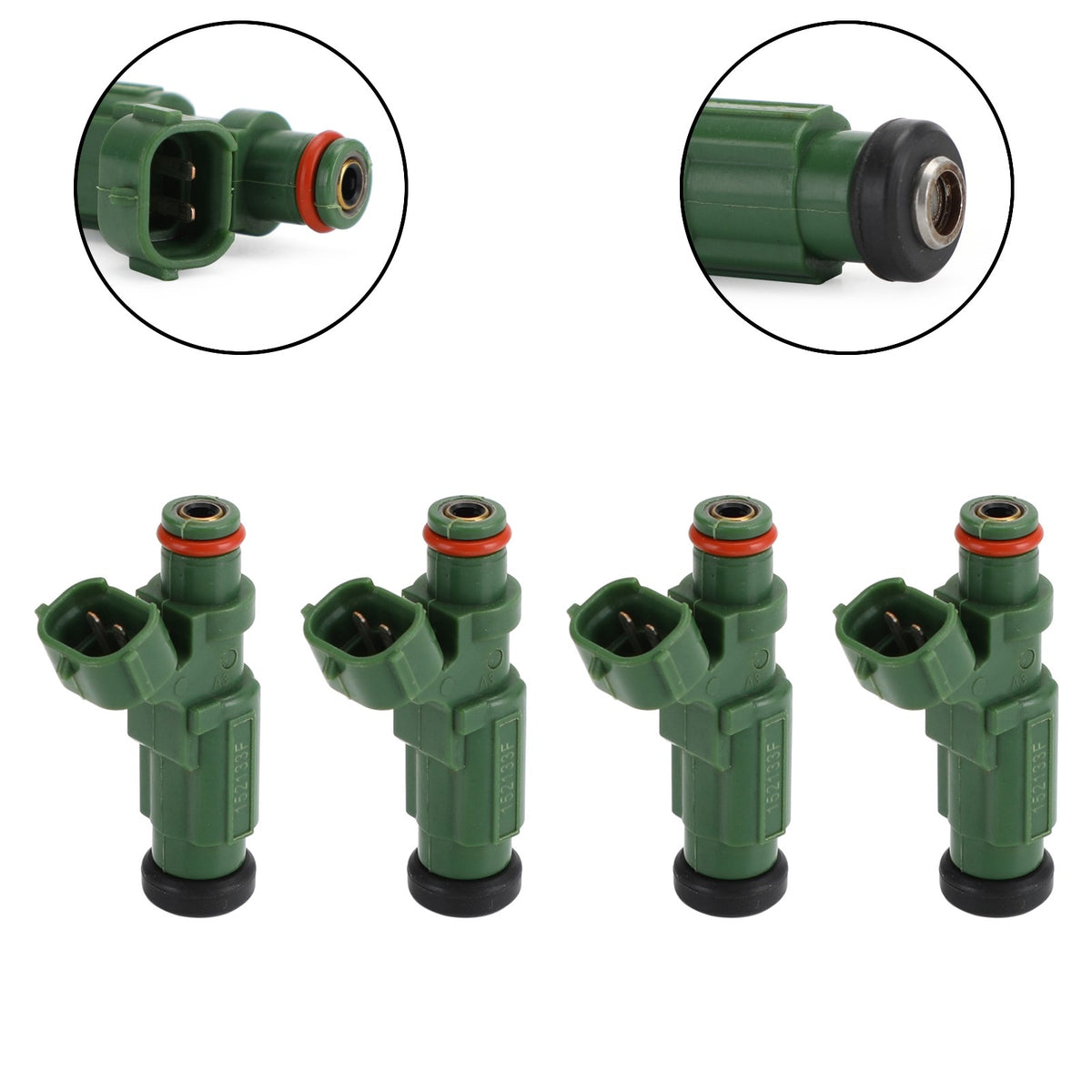 For Yamaha F150 Outboard 2004-2013 4PCS Fuel Injector 63P-13761-00-00