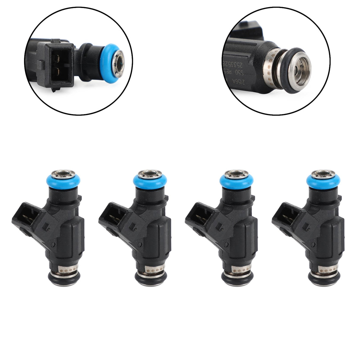 For Mercury Mariner Outboard 60HP 2002-2006 4PCS Fuel Injector 25335288