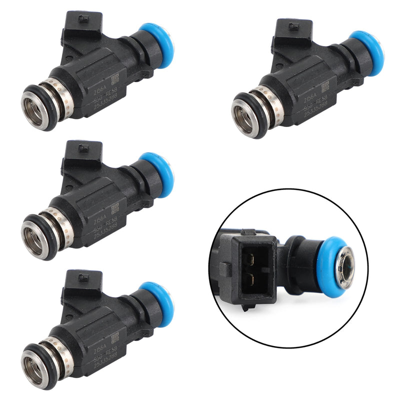 For Mercury Mariner Outboard 60HP 2002-2006 4PCS Fuel Injector 25335288