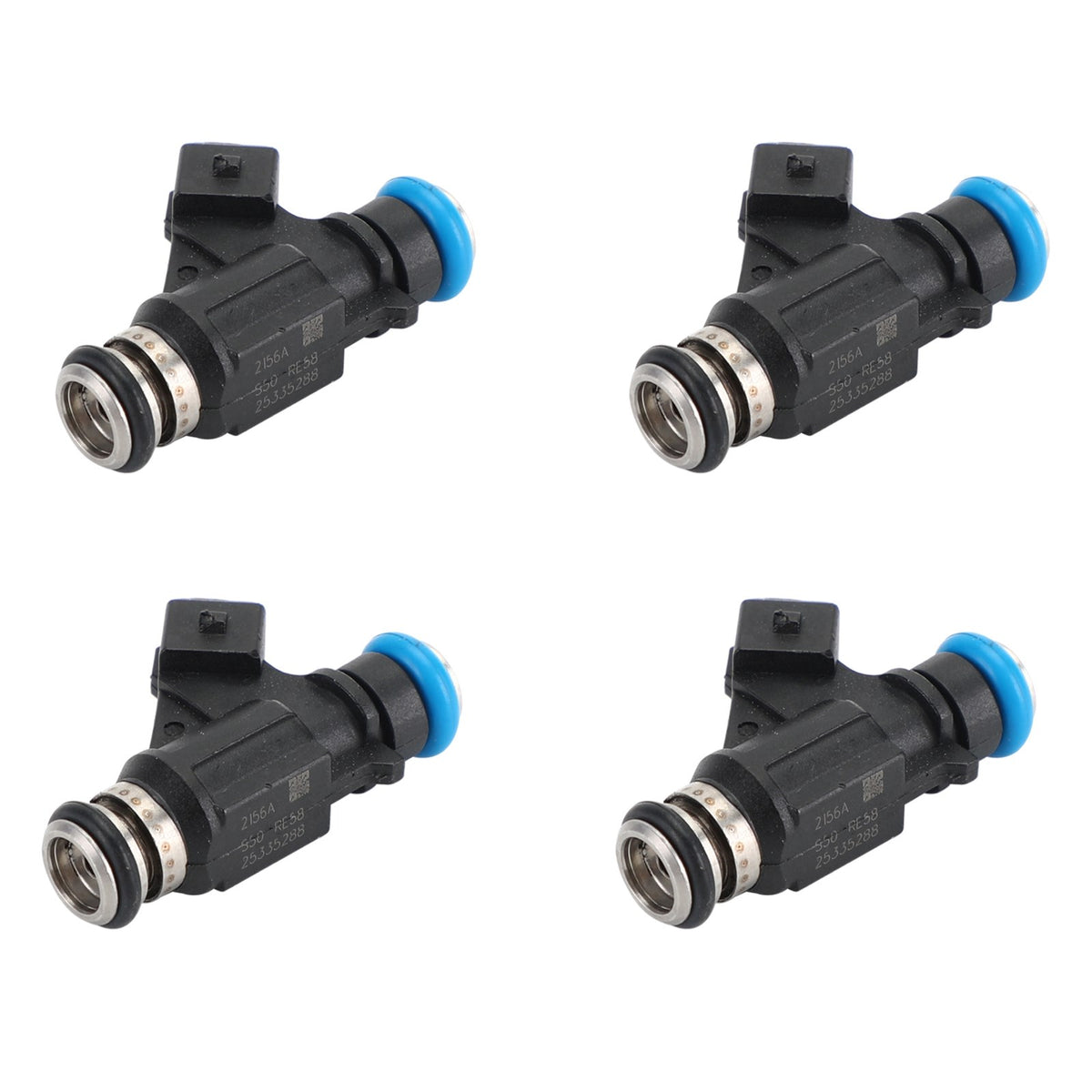 For Mercury Mariner Outboard 60HP 2002-2006 4PCS Fuel Injector 25335288