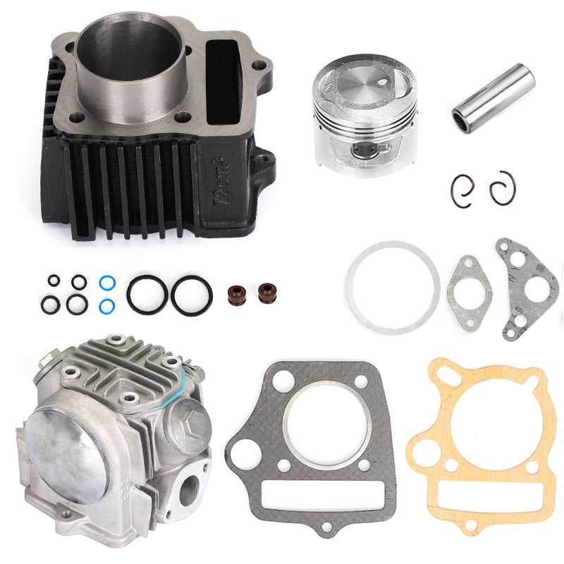 Honda CT70 CRF70 ATC70 XR70 TRX70 Top End Rebuild Kit Cylinder Head Piston
