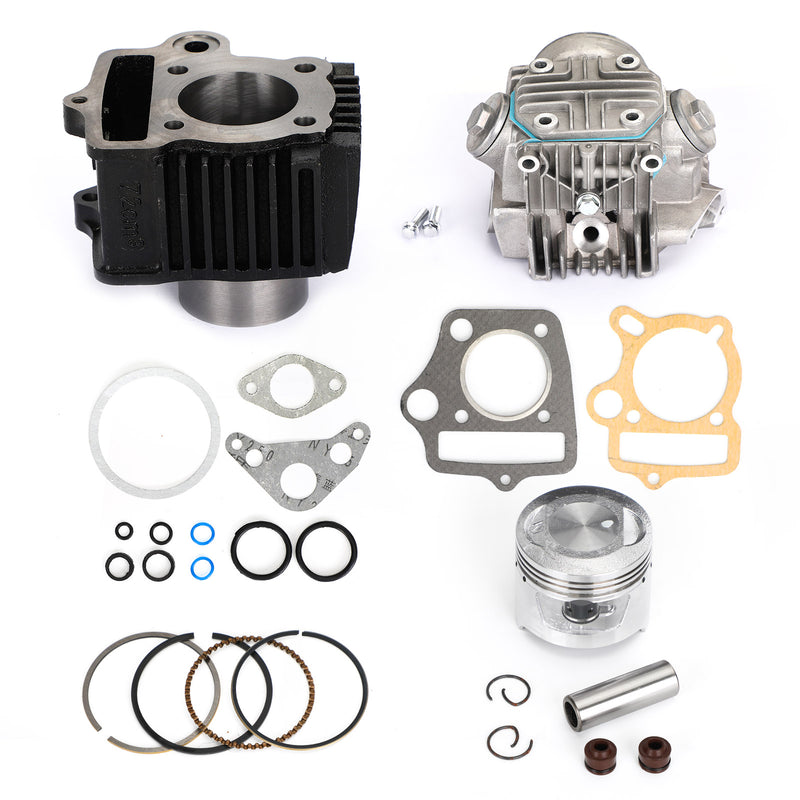 Honda CT70 CRF70 ATC70 XR70 TRX70 Top End Rebuild Kit Cylinder Head Piston