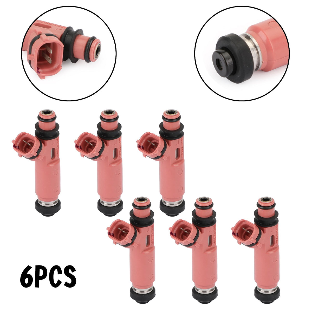 Mitsubishi Pajero Sport 6G72 3.0 6PCS Fuel Injectors 195500-4140