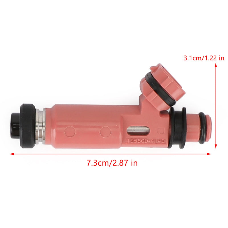 Mitsubishi Pajero Sport 6G72 3.0 6PCS Fuel Injectors 195500-4140