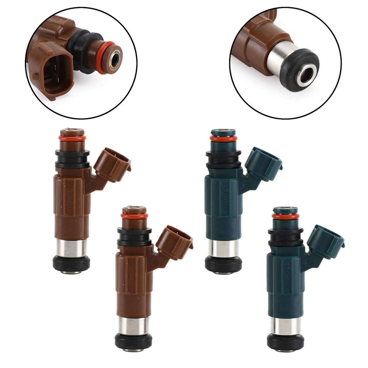 Mazda Protege 1.8/2.0L 1999-2002 842-12285 4PCS Fuel Injectors INP780 & INP781