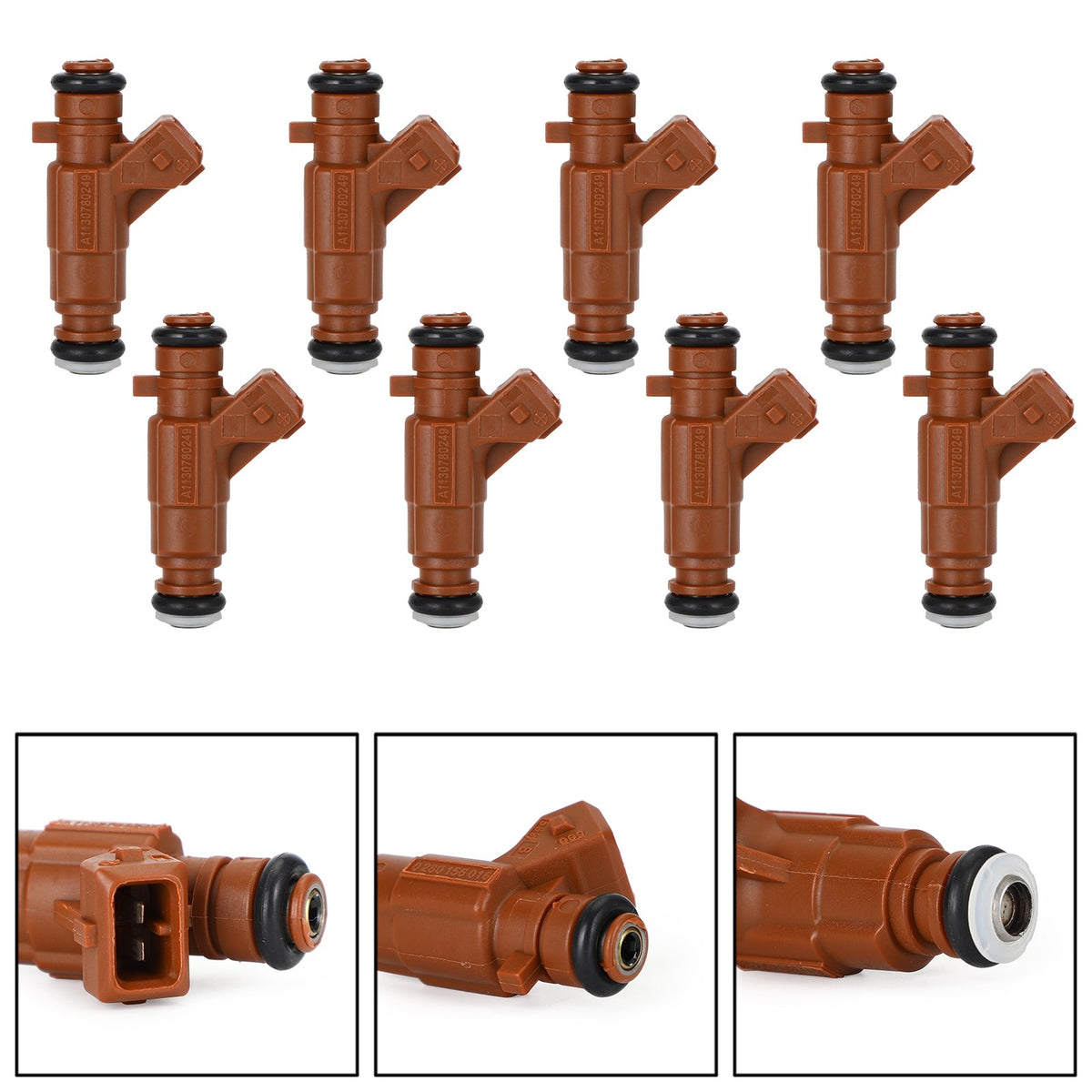 Mercedes S500 G500 SL500 E500 CLK50 5.0L 4.3L 8PCS Fuel Injectors 0280156016