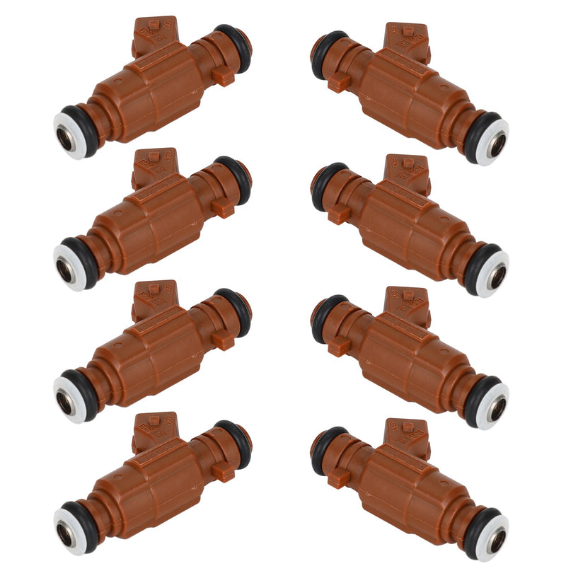 Mercedes S500 G500 SL500 E500 CLK50 5.0L 4.3L 8PCS Fuel Injectors 0280156016