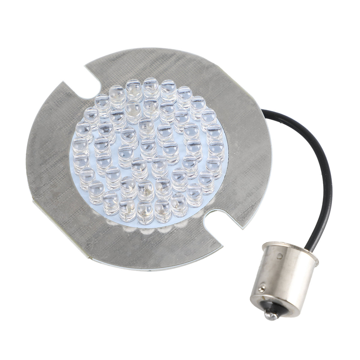 for Touring Road King Softail 1156 LED Turn Signal Light Bulbs Flat Style