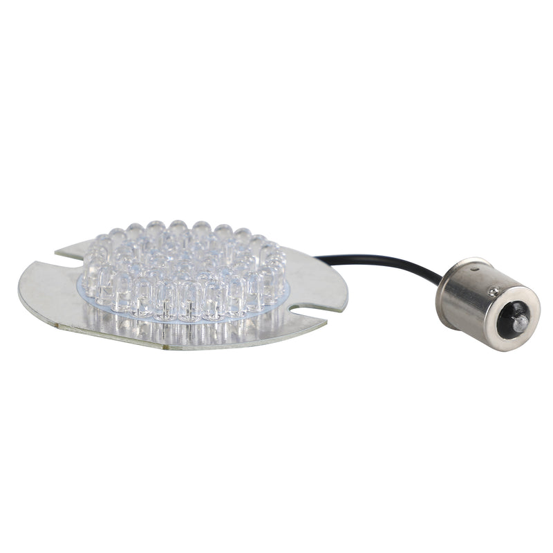 for Touring Road King Softail 1156 LED Turn Signal Light Bulbs Flat Style