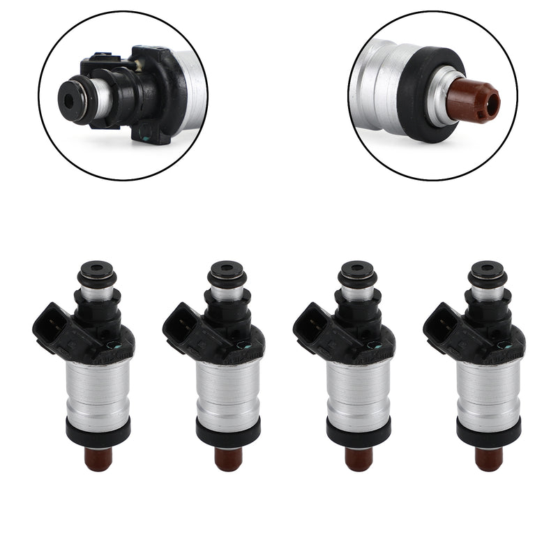 Acura Fit Integra Accord Civic EX SI VTEC 4PCS Fuel Injectors 06164P2J000