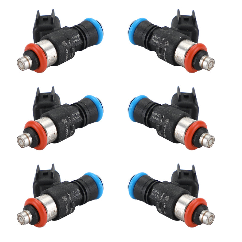 Ford Fusion Fit Mazda 6 CX-9 2010-2011 6PCS Fuel Injectors 0280158077