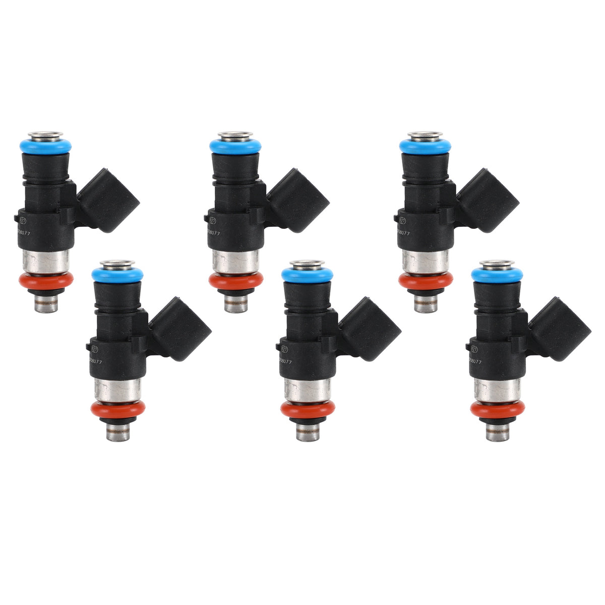Ford Fusion Fit Mazda 6 CX-9 2010-2011 6PCS Fuel Injectors 0280158077