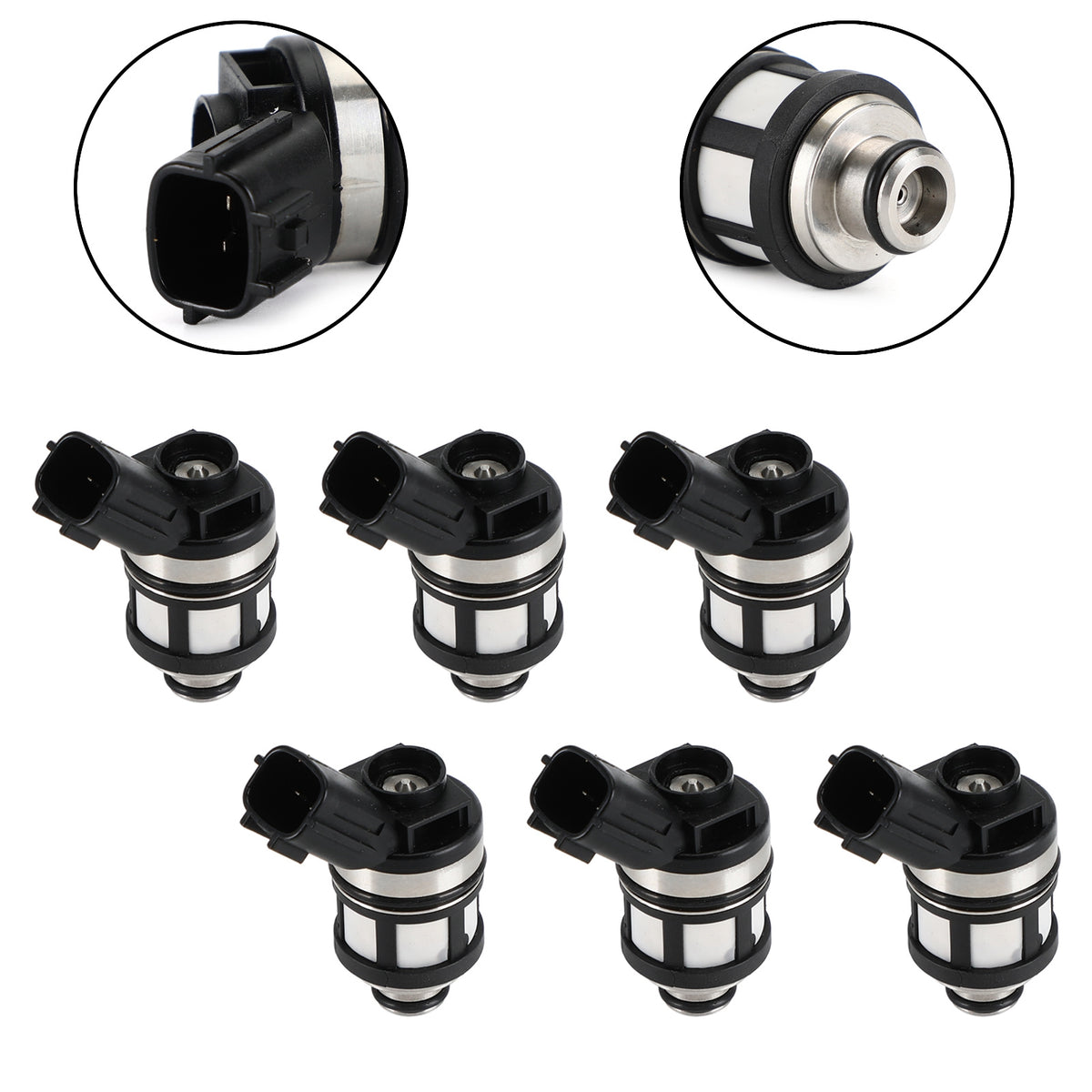 Nissan Frontier Pathfinder Xterra 3.3L V6 6PCS Fuel Injectors 16600-38Y10