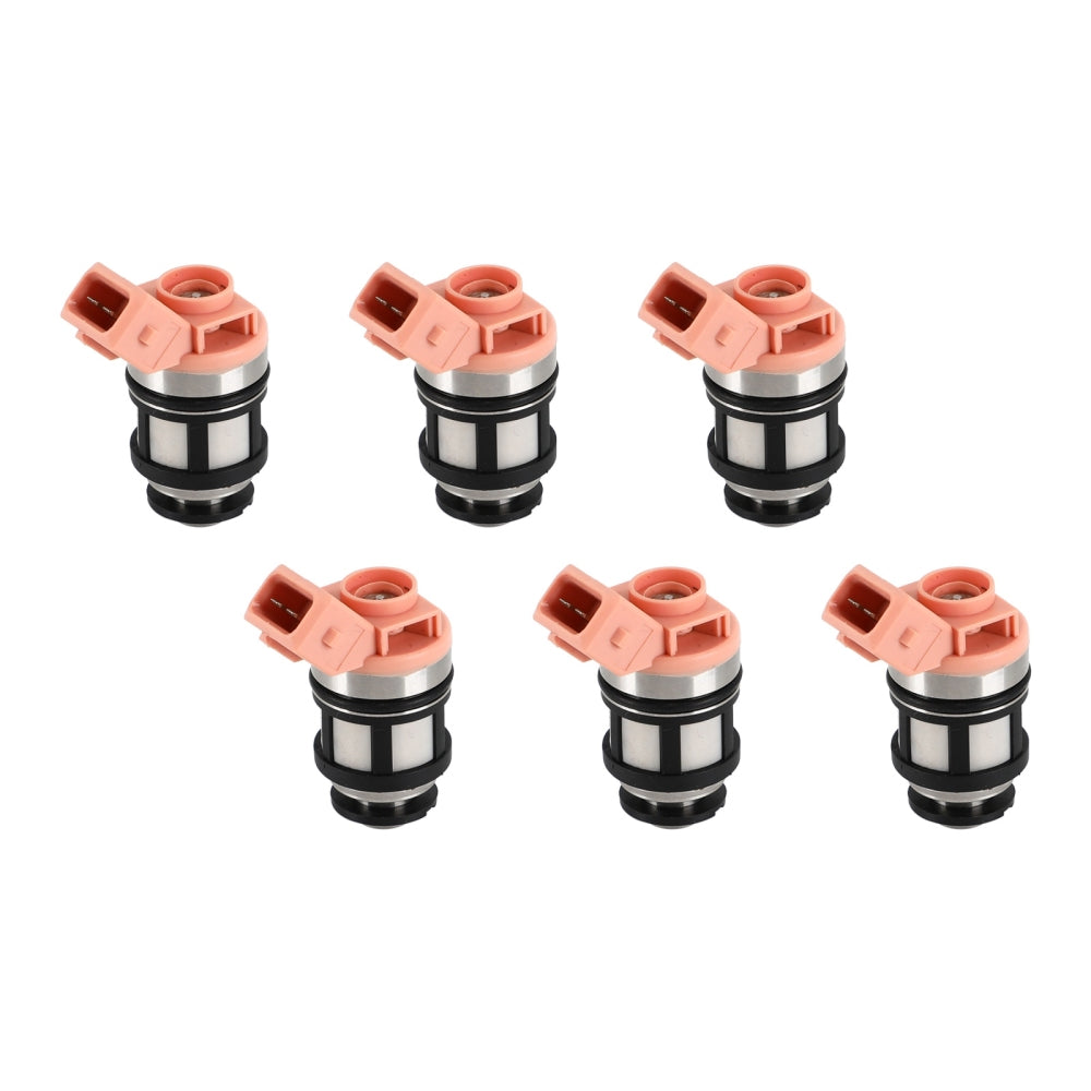 6PCS Fuel Injector 16600-88G10 Fit Nissan D21 Pathfinder Quest Mercury 3.0L V6