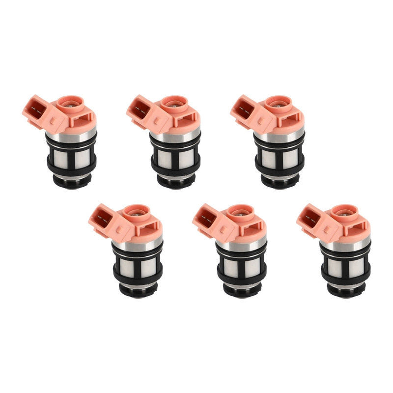6PCS Fuel Injector 16600-88G10 Fit Nissan D21 Pathfinder Quest Mercury 3.0L V6