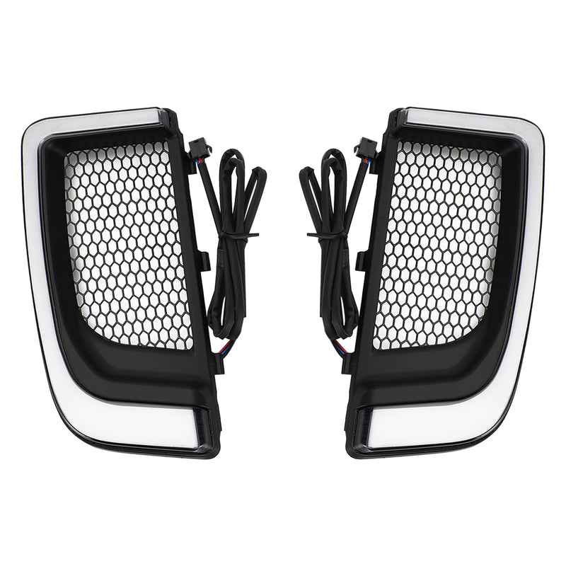 Electra FLH/T Road Glide Black Tracer LED Lower Fairing Lower Grills Lights