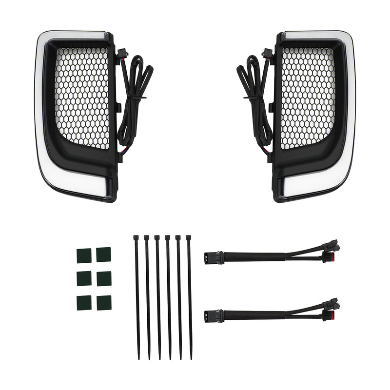 Electra FLH/T Road Glide Black Tracer LED Lower Fairing Lower Grills Lights