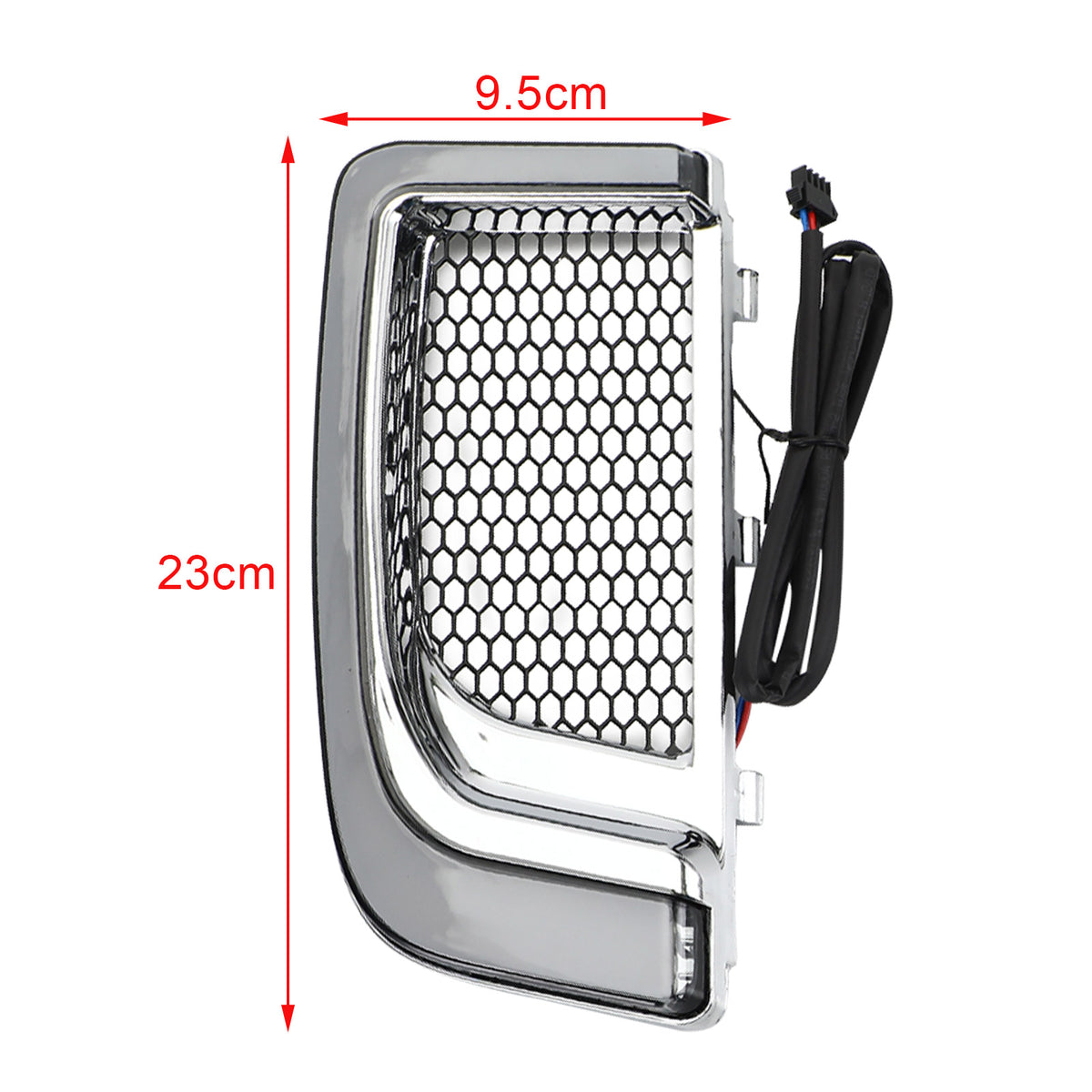 Electra FLH/T Road Glide Silver Tracer LED Lower Fairing Lower Grills Lights