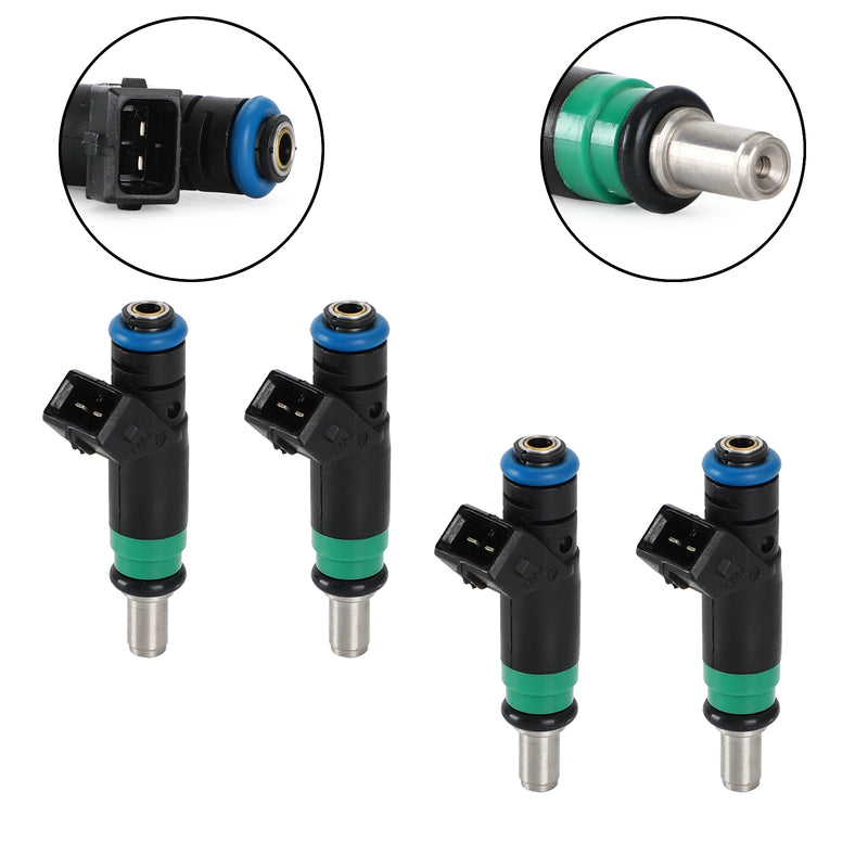 for Ford Fiesta V 2001-2008 Fusion 2002-2012 1.4L 4PCS Fuel Injectors 98MF-BB