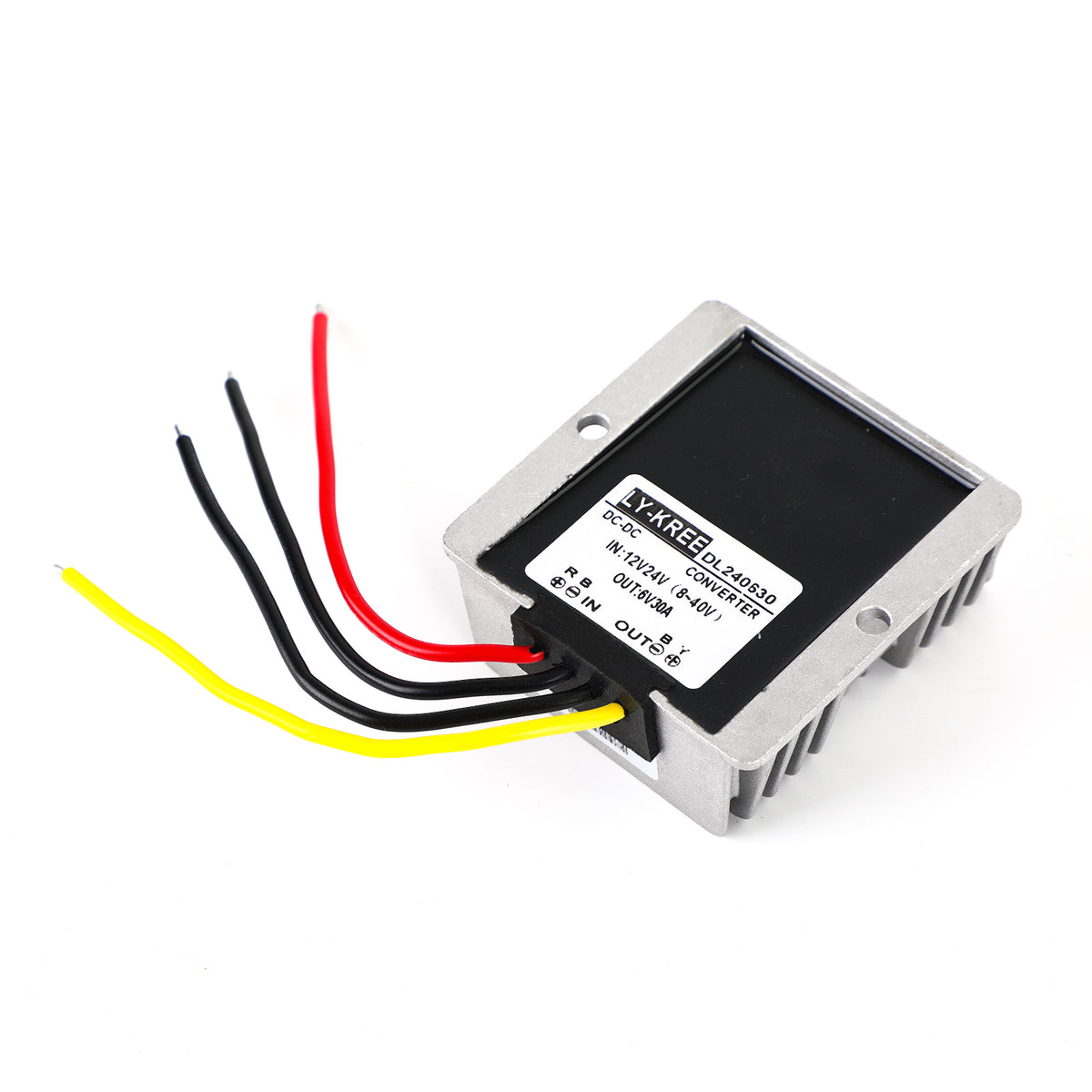 WaterProof 12V/24V to 6V 30A 180W Step Down DC/DC Power Converter Regulator