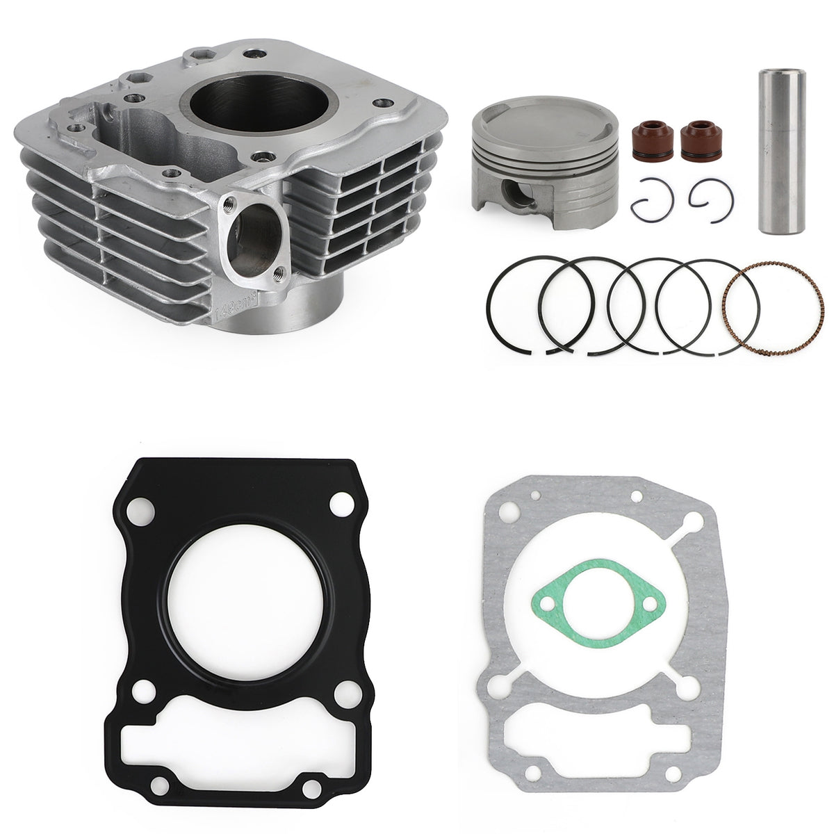 Honda CRF 150 F 2006-2017 XR 150 L LEK 2014-2018 Cylinder Piston Gasket Kit 57.3mm