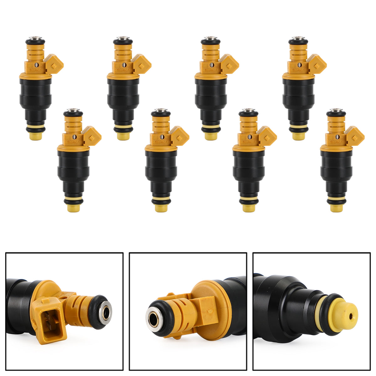 Ford F150 F250 F350 4.6 5.0 5.4 5.8 V8 8PCS Fuel Injectors 0280150943
