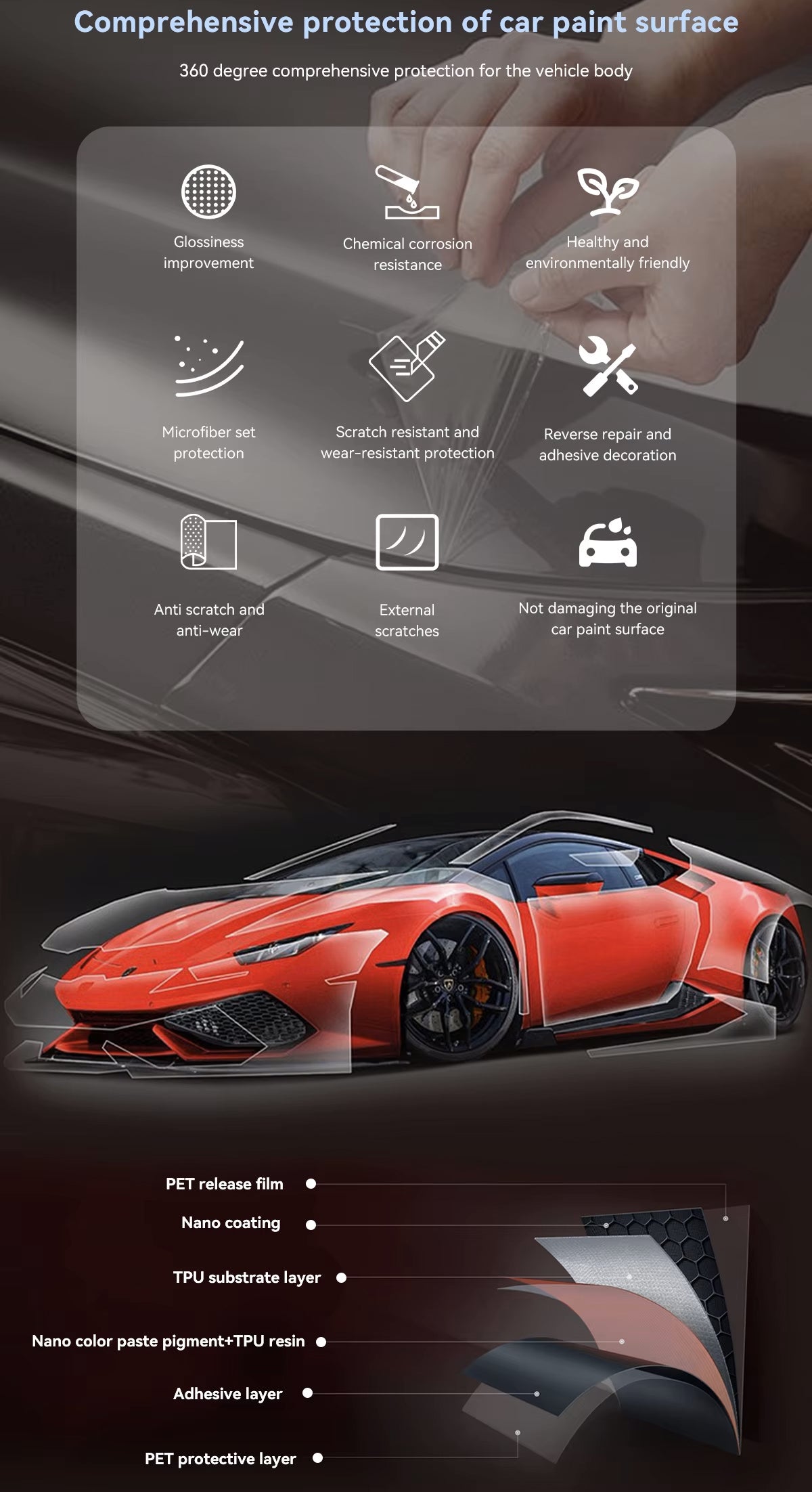 Image with text section