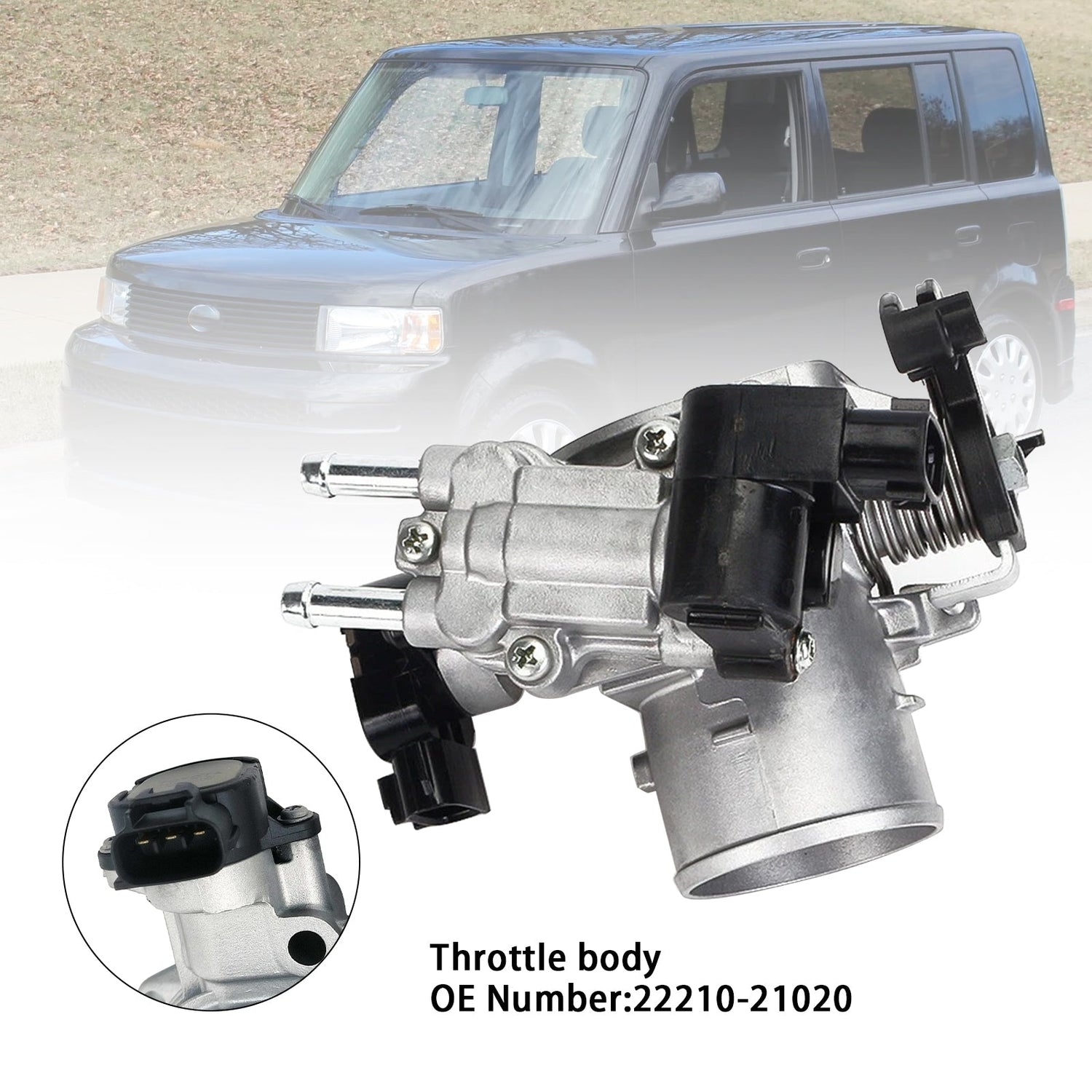2000-2005 Toyota Echo M/T Coupe Throttle Body 22210-21020
