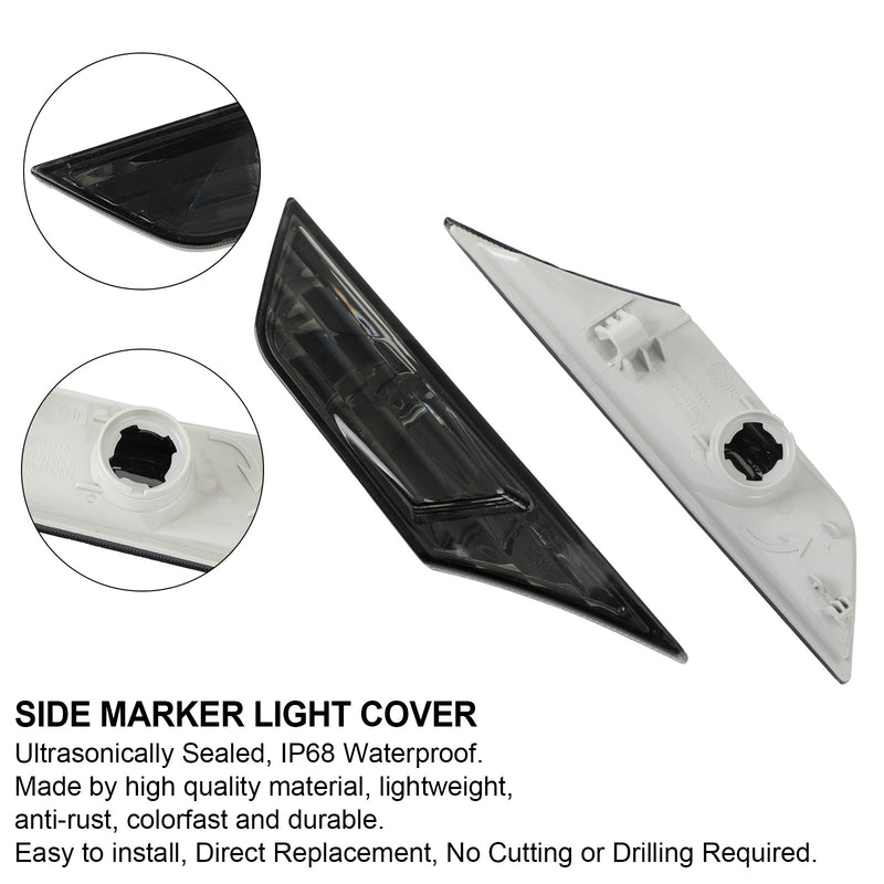 2016-2021 Honda Civic Smoked Side Marker Lamp Turn Signal Light Housing