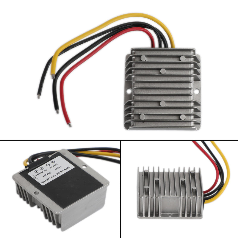 WaterProof 12V/24V to 5V 30A 150W Step Down DC/DC Power Converter Regulator