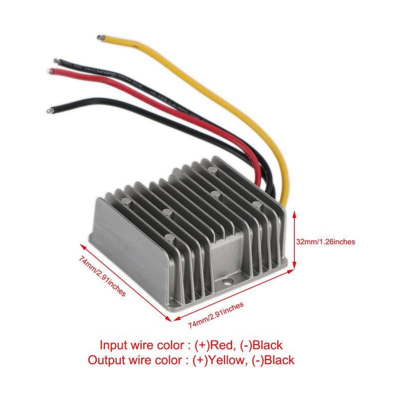 WaterProof 12V/24V to 5V 30A 150W Step Down DC/DC Power Converter Regulator