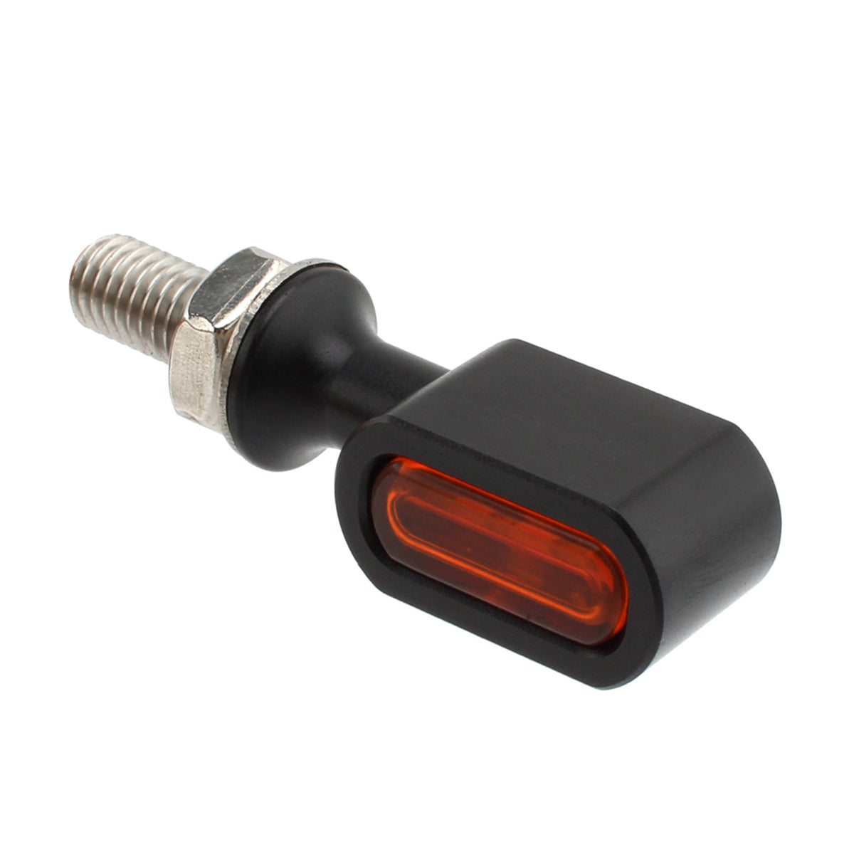 Sportster Touring Dyna Black Amber LED Rear Mini Turn Signal Indicator
