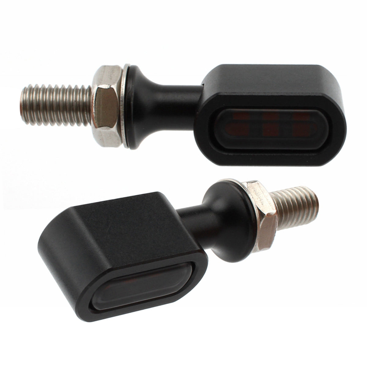 Sportster Touring Dyna Black Smoke LED Rear Mini Turn Signal Indicator
