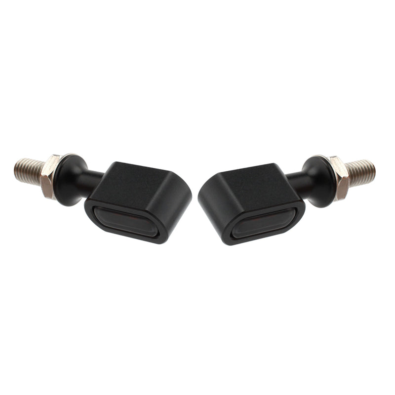 Sportster Touring Dyna Black Smoke LED Rear Mini Turn Signal Indicator