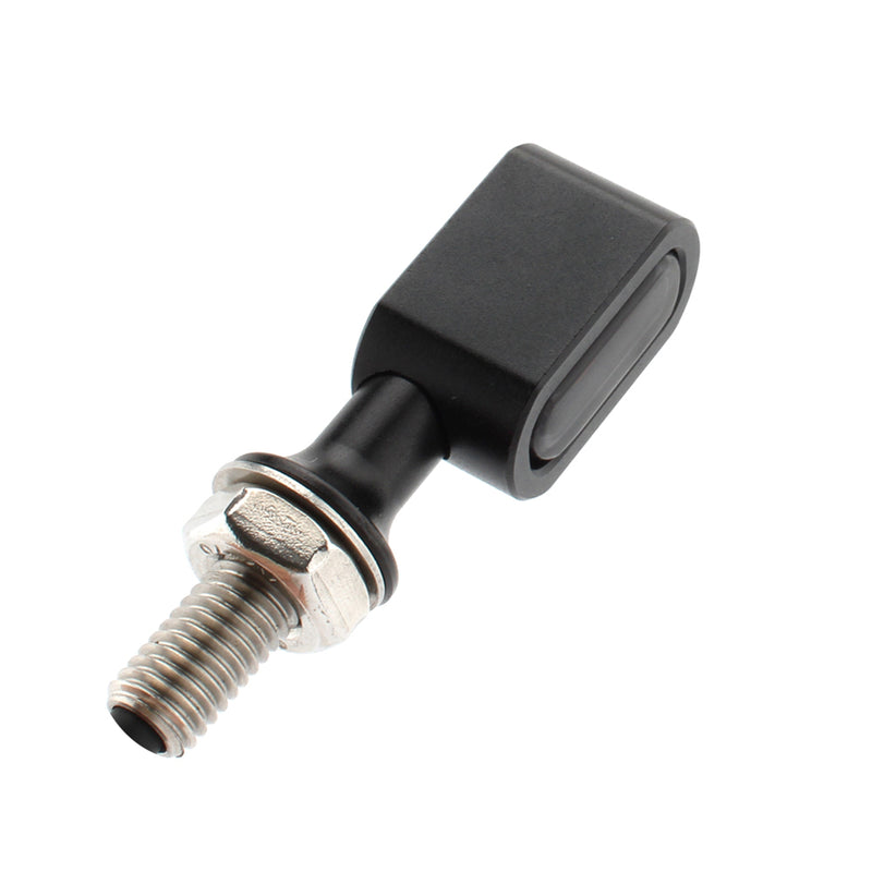 Sportster Touring Dyna Black Smoke LED Rear Mini Turn Signal Indicator