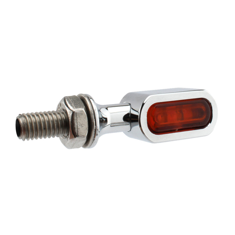 Sportster Touring Dyna Chrome Amber LED Rear Mini Turn Signal Indicator