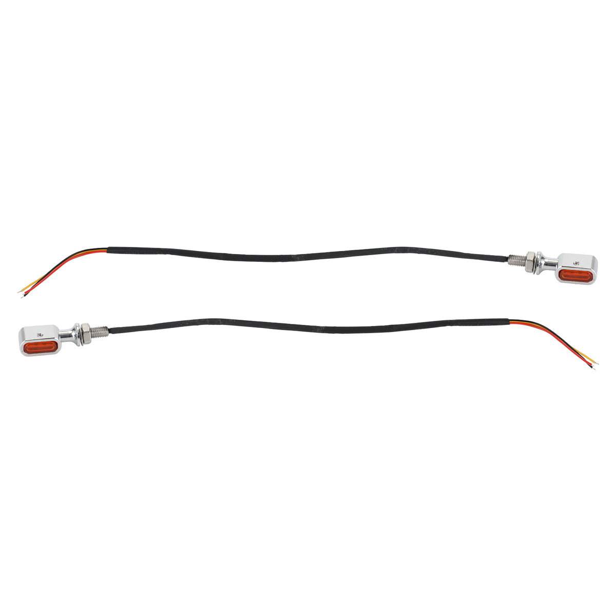 Sportster Touring Dyna Chrome Amber LED Rear Mini Turn Signal Indicator
