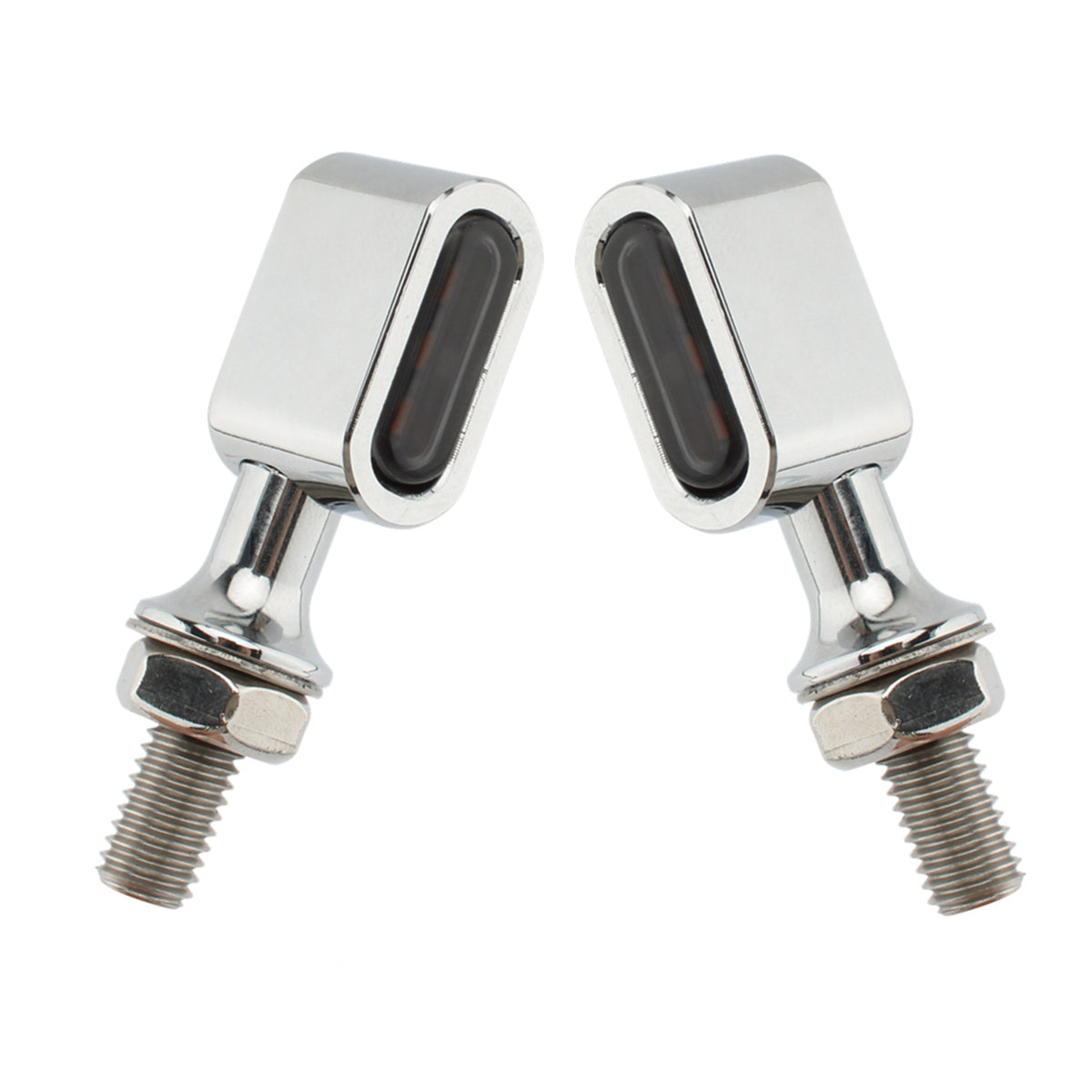 Sportster Touring Dyna Chrome Smoke LED Rear Mini Turn Signal Indicator