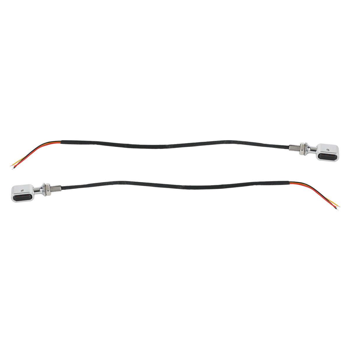 Sportster Touring Dyna Chrome Smoke LED Rear Mini Turn Signal Indicator